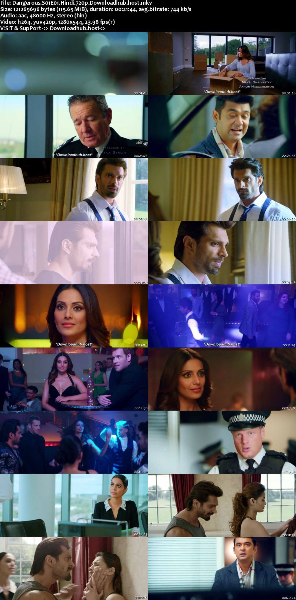 Dangerous 2020 Hindi Season 01 Complete 720p HDRip x264