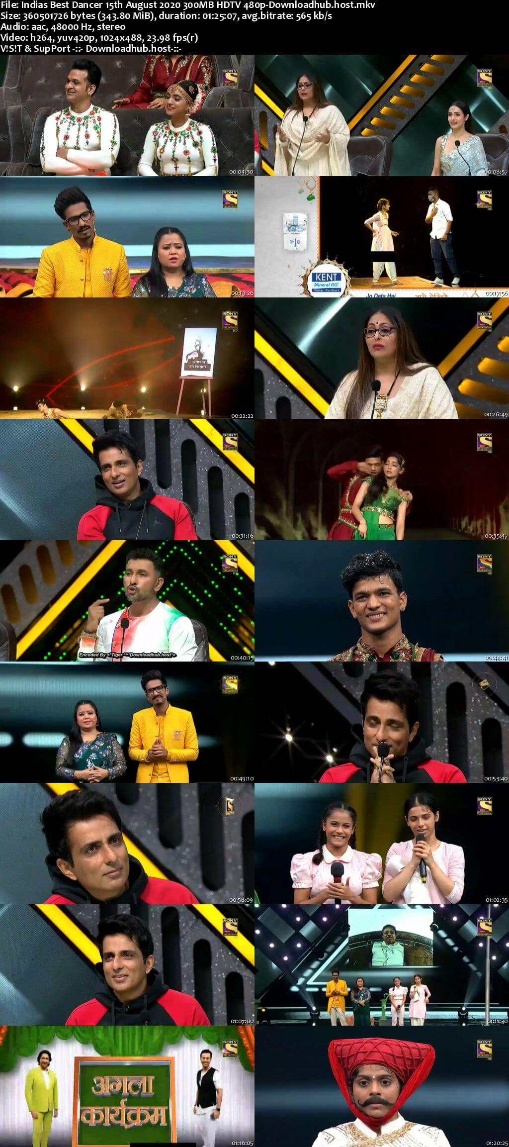 Indias Best Dancer 15 August 2020 Episode 19 HDTV 480p