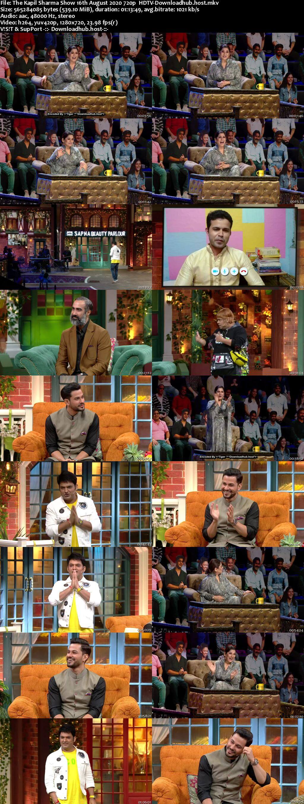 The Kapil Sharma Show 16 August 2020 Episode 133 HDTV 720p 480p