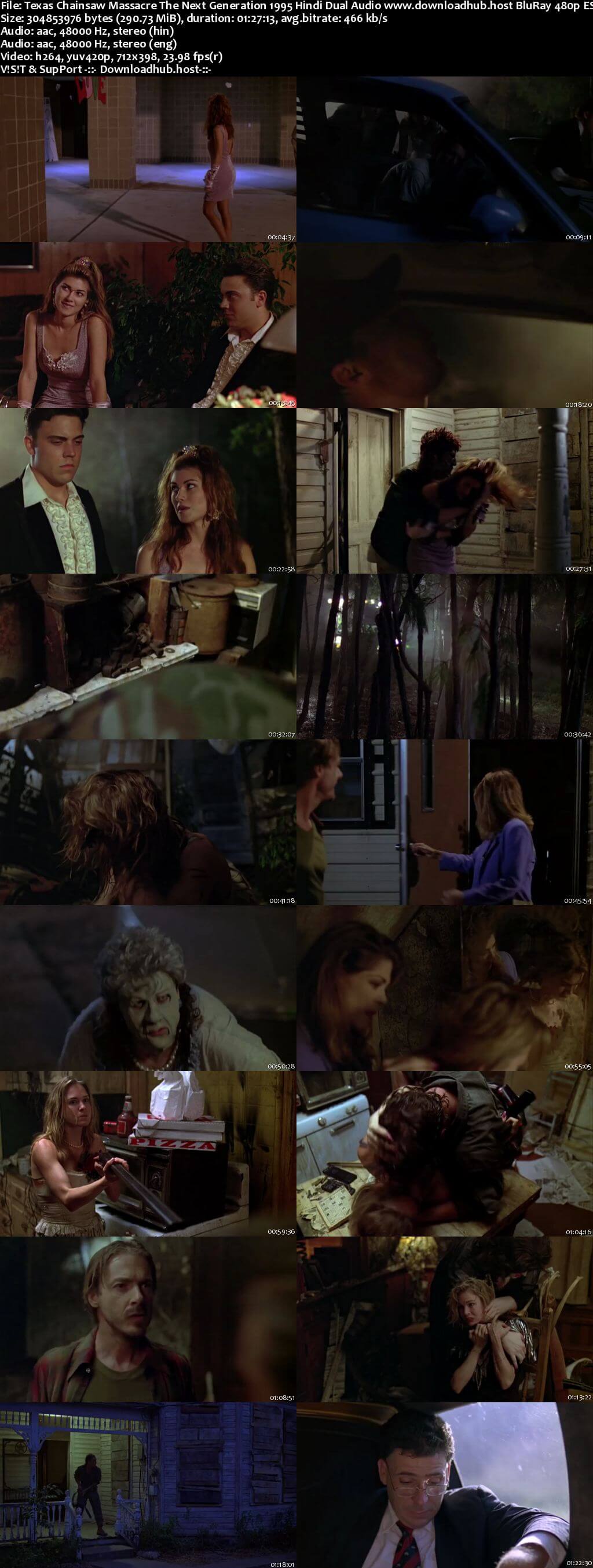 Texas Chainsaw Massacre The Next Generation 1995 Hindi Dual Audio 280MB BluRay 480p ESubs