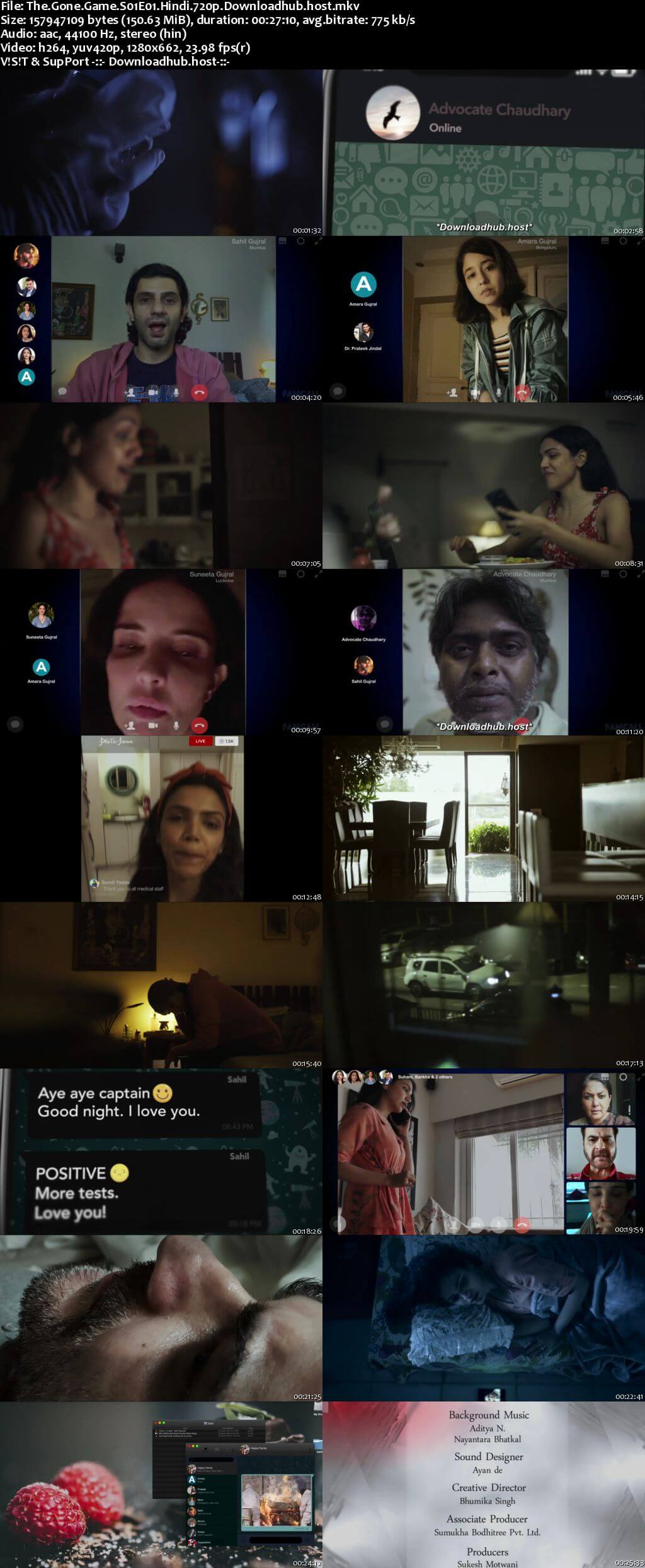 The Gone Game 2020 Hindi Season 01 Complete 720p HDRip x264