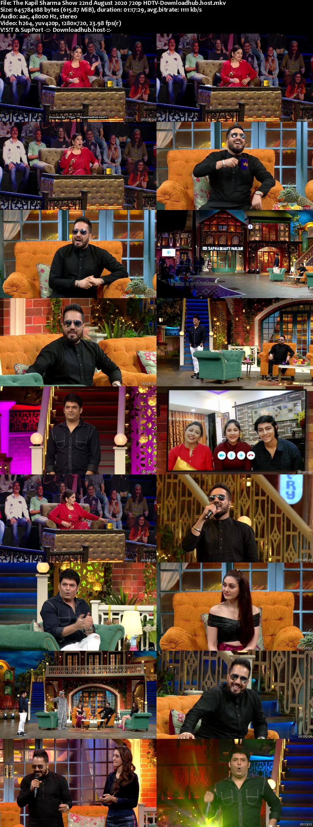 The Kapil Sharma Show 22 August 2020 Episode 134 HDTV 720p 480p