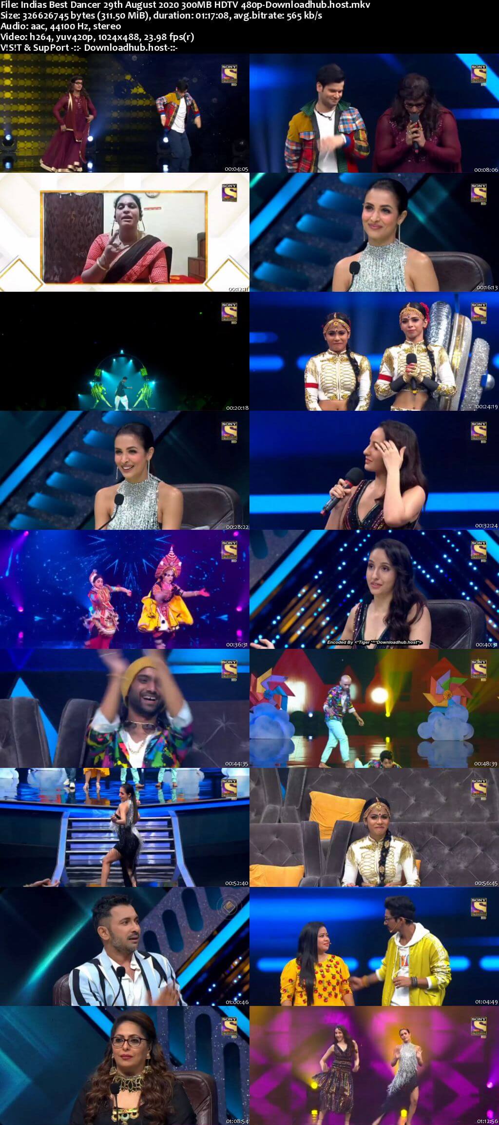 Indias Best Dancer 29 August 2020 Episode 23 HDTV 480p