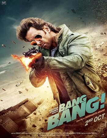 Bang Bang 2014 Full Hindi Movie BRRip 720p HEVC Free Download