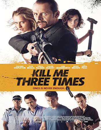 Kill Me Three Times 2014 Hindi Dual Audio BRRip Full Movie 720p HEVC Download