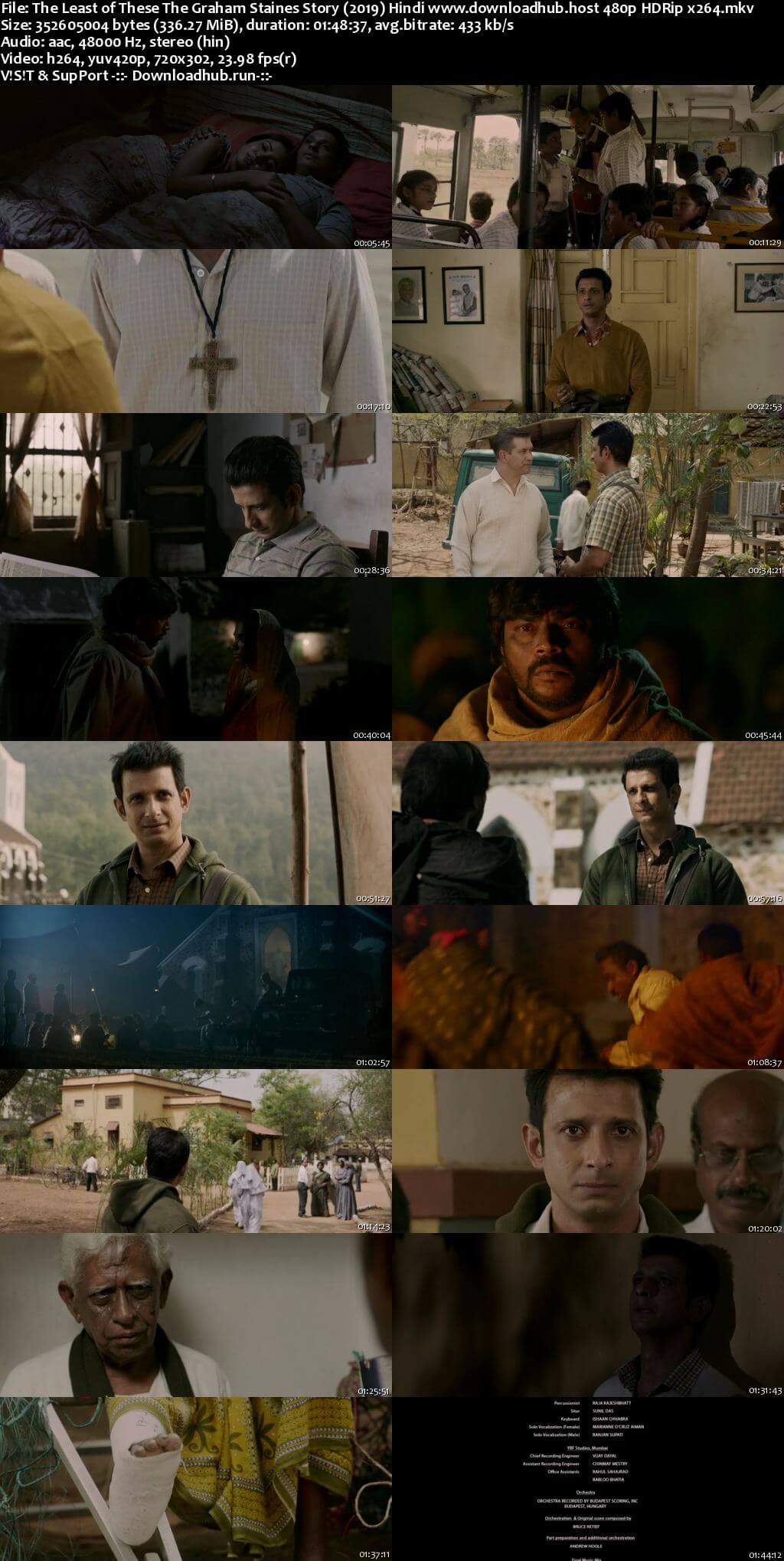 The Least of These The Graham Staines Story 2019 Hindi 300MB HDRip 480p