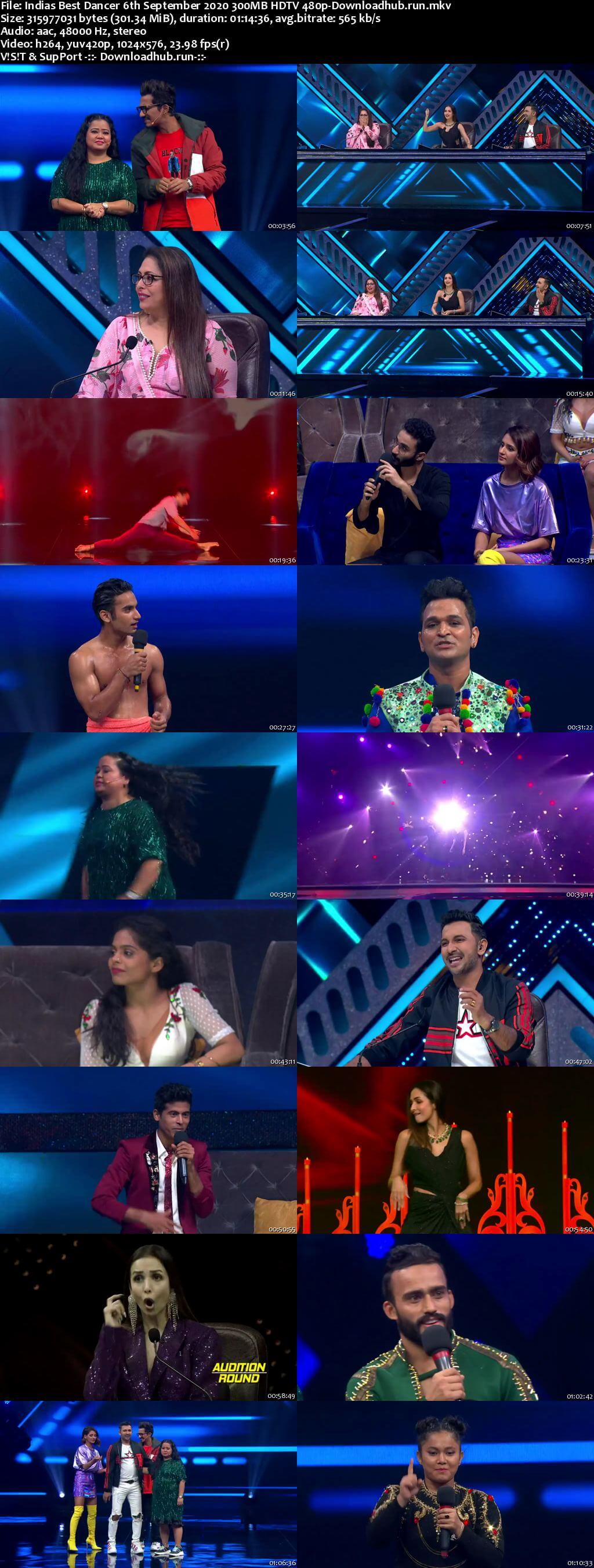 Indias Best Dancer 06 September 2020 Episode 26 HDTV 480p