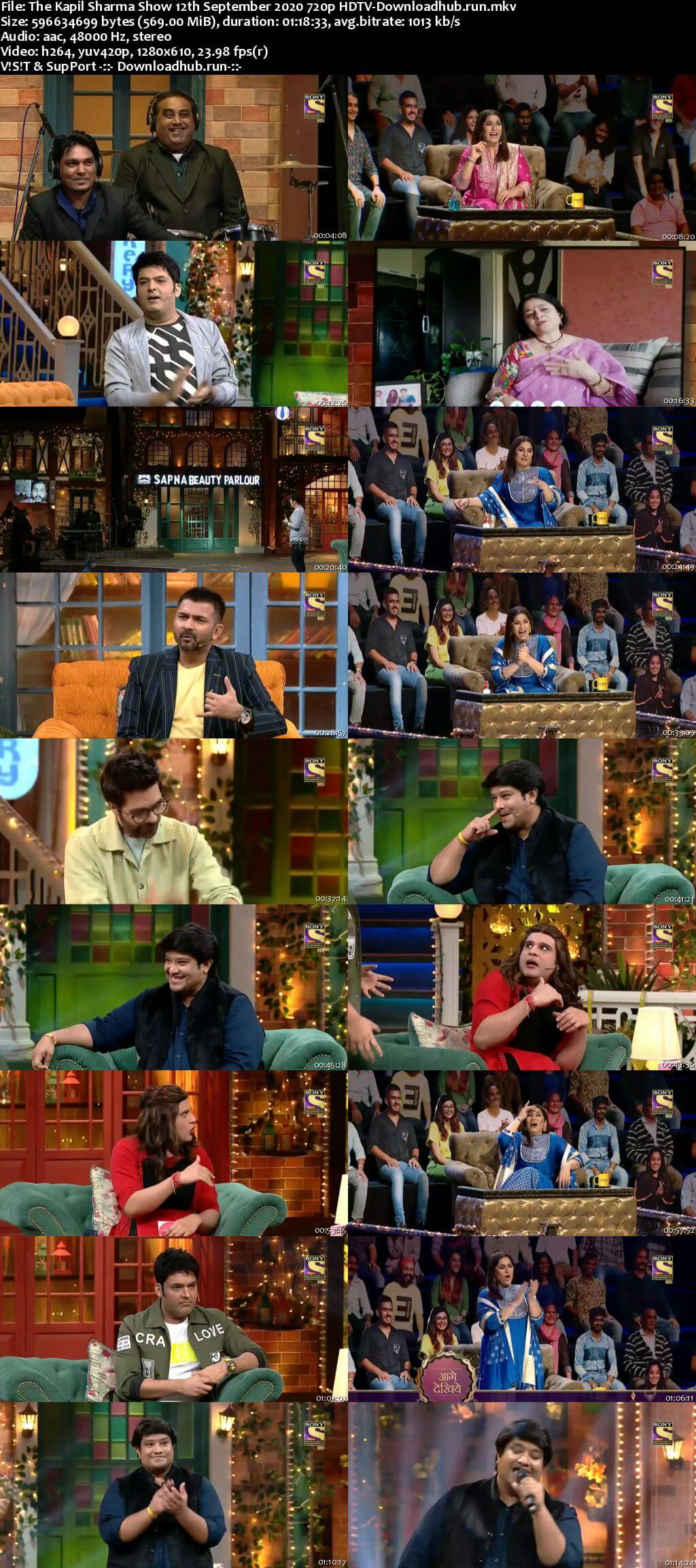 The Kapil Sharma Show 12 September 2020 Episode 140 HDTV 720p 480p