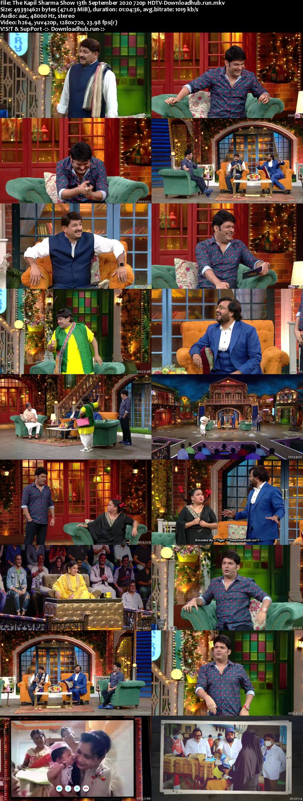 The Kapil Sharma Show 13 September 2020 Episode 141 HDTV 720p 480p