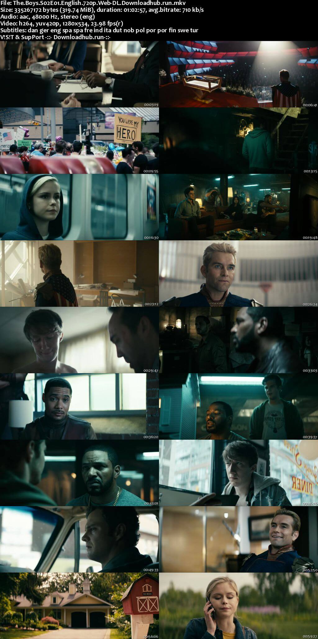 The Boys 2020 S02 Complete English 720p Web-DL MSubs