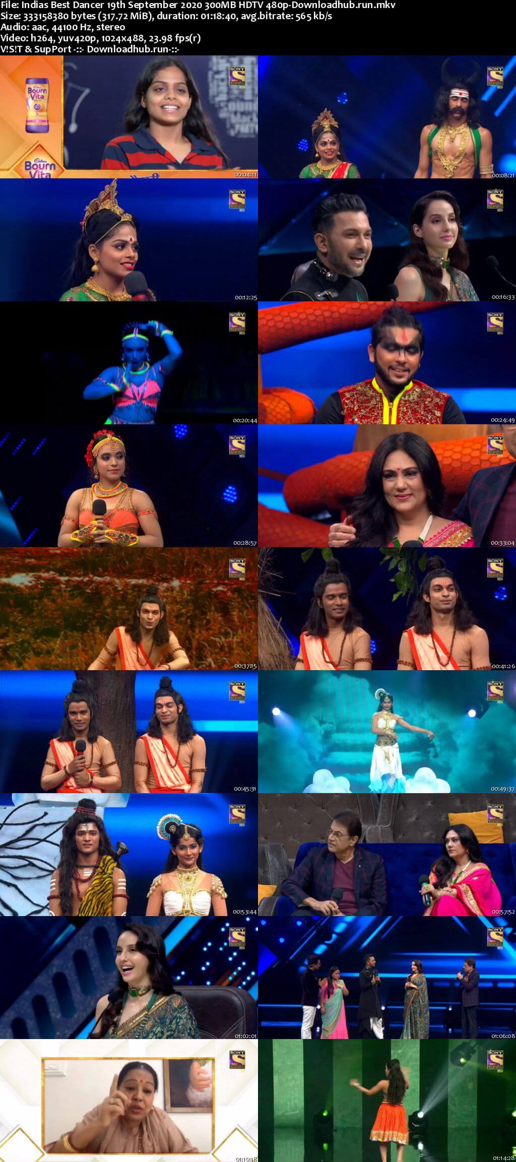 Indias Best Dancer 19 September 2020 Episode 29 HDTV 480p