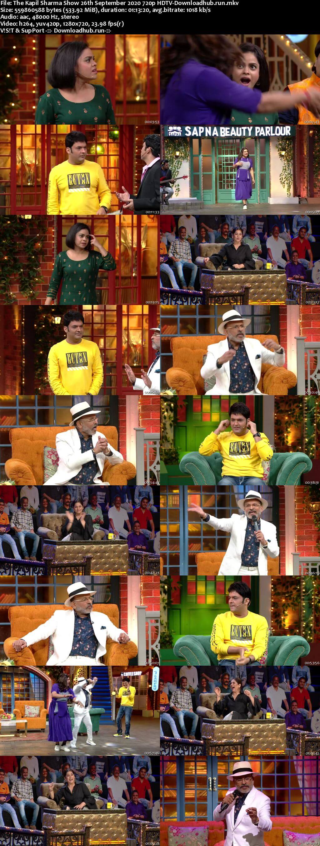 The Kapil Sharma Show 26 September 2020 Episode 144 HDTV 720p 480p