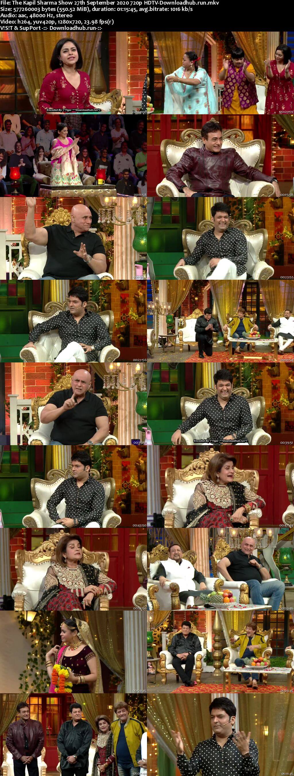 The Kapil Sharma Show 27 September 2020 Episode 145 HDTV 720p 480p