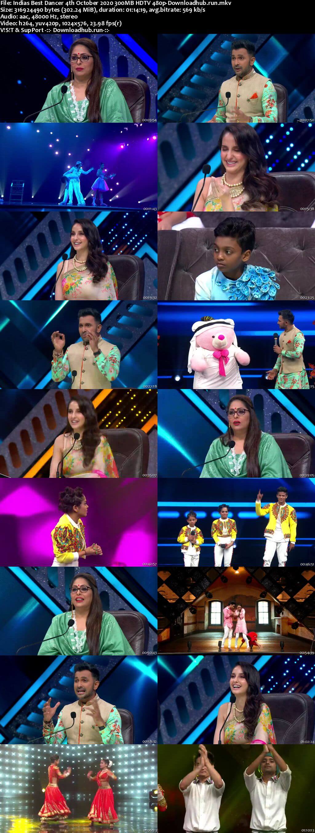 Indias Best Dancer 04 October 2020 Episode 34 HDTV 480p