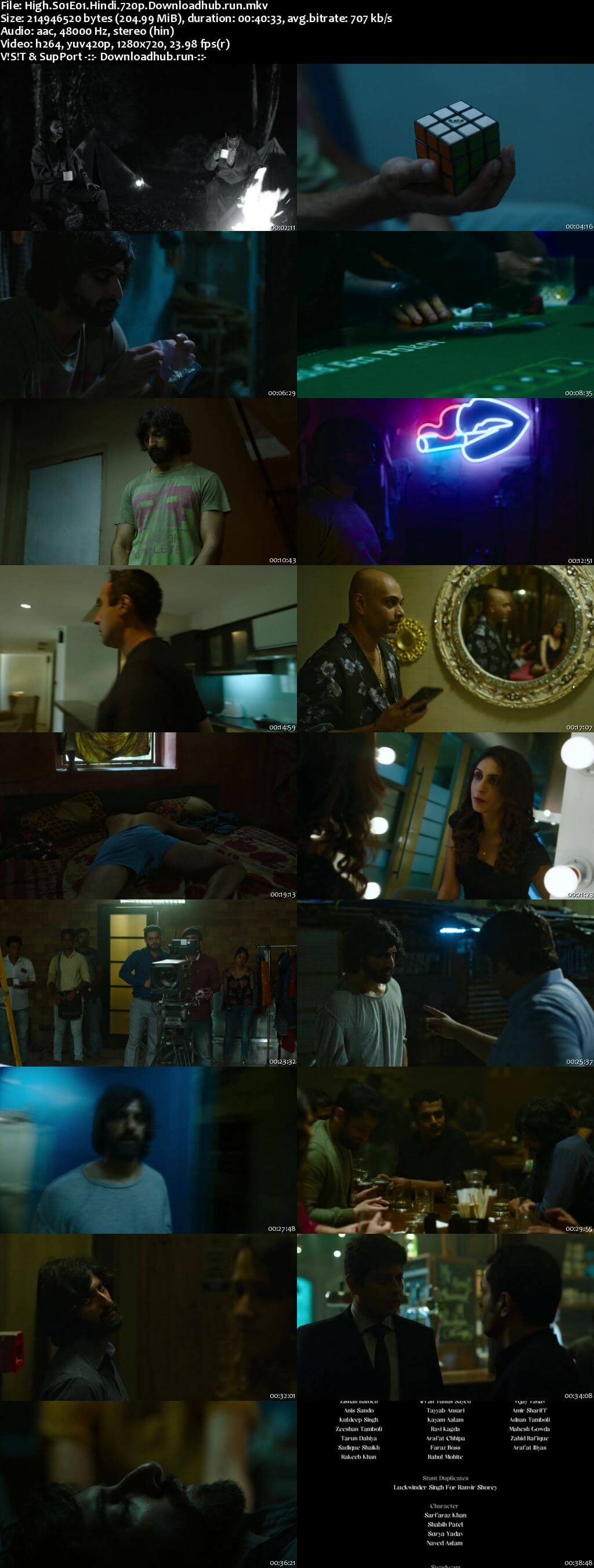 High 2020 Hindi Season 01 Complete 720p HDRip x264