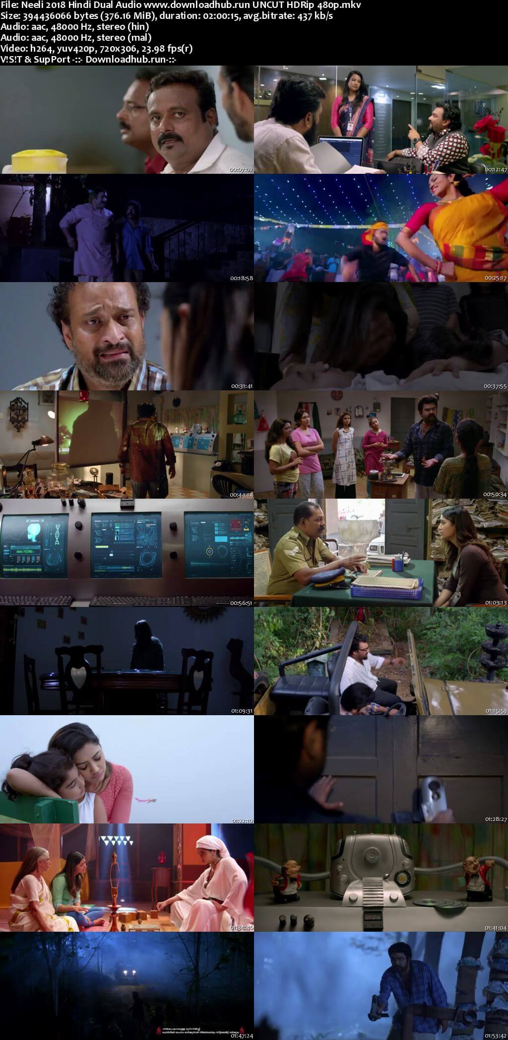 Neeli 2018 Hindi Dual Audio 350MB UNCUT HDRip 480p