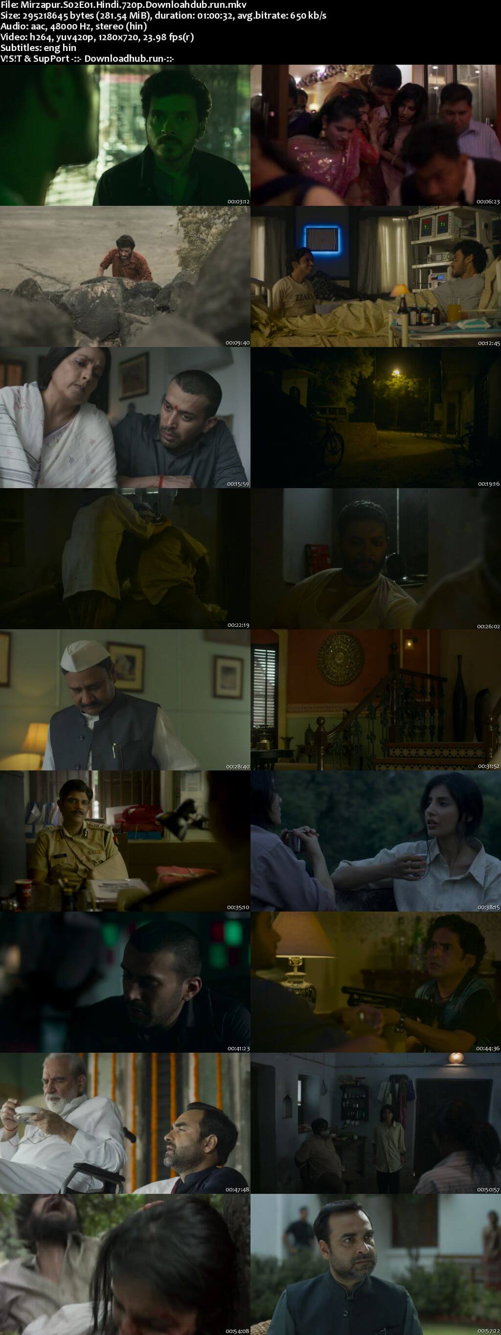 Mirzapur 2020 Hindi Season 02 Complete 720p HDRip MSubs