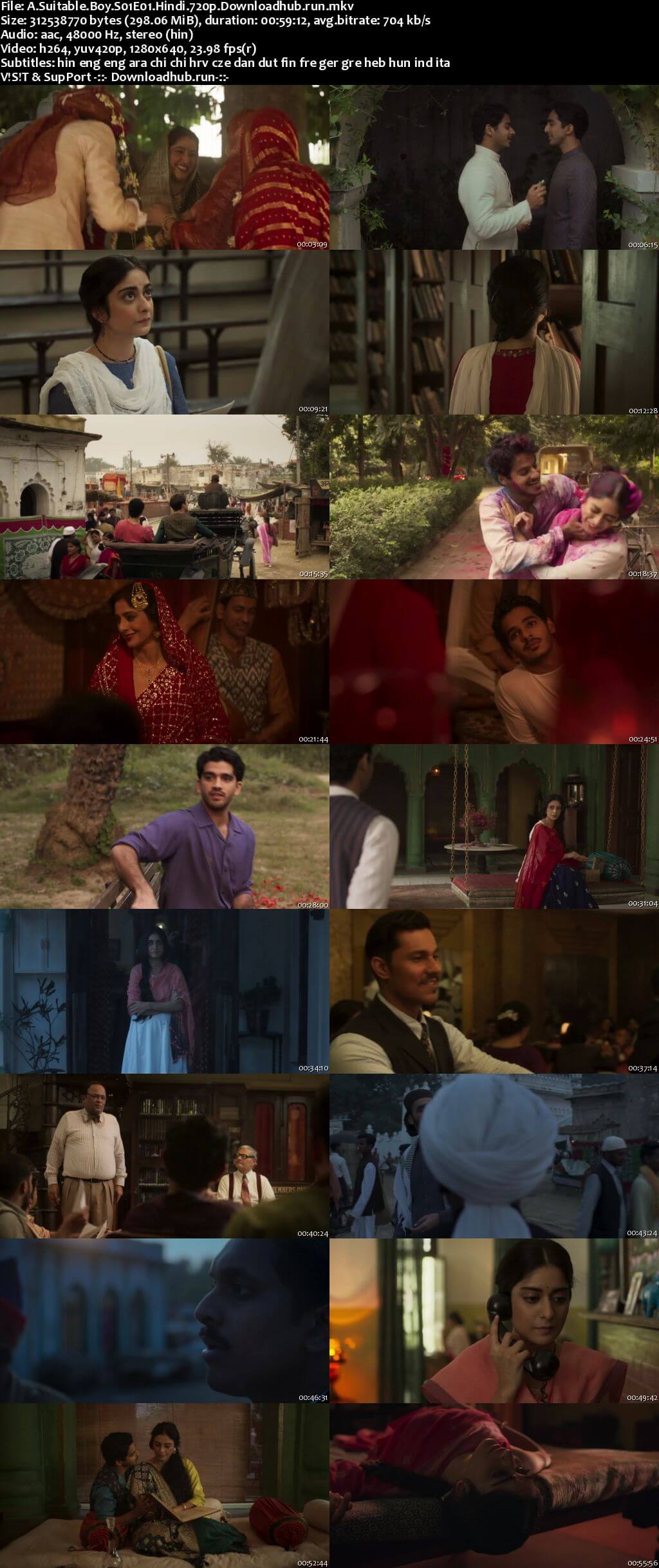 A Suitable Boy 2020 Hindi Season 01 Complete 720p HDRip MSubs