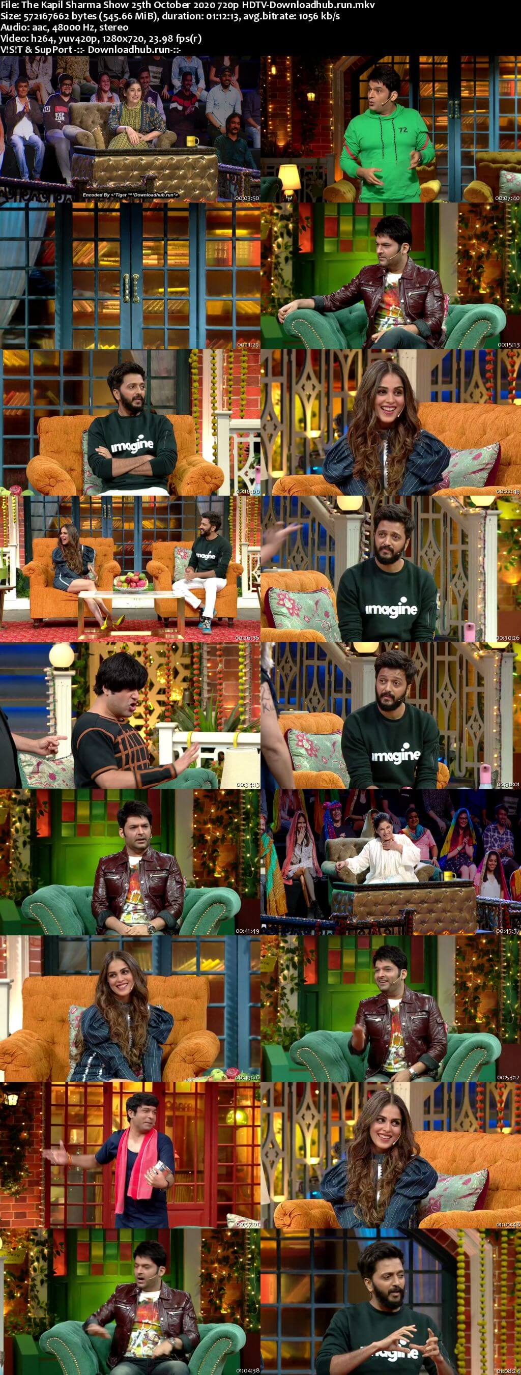 The Kapil Sharma Show 25 October 2020 Episode 153 HDTV 720p 480p