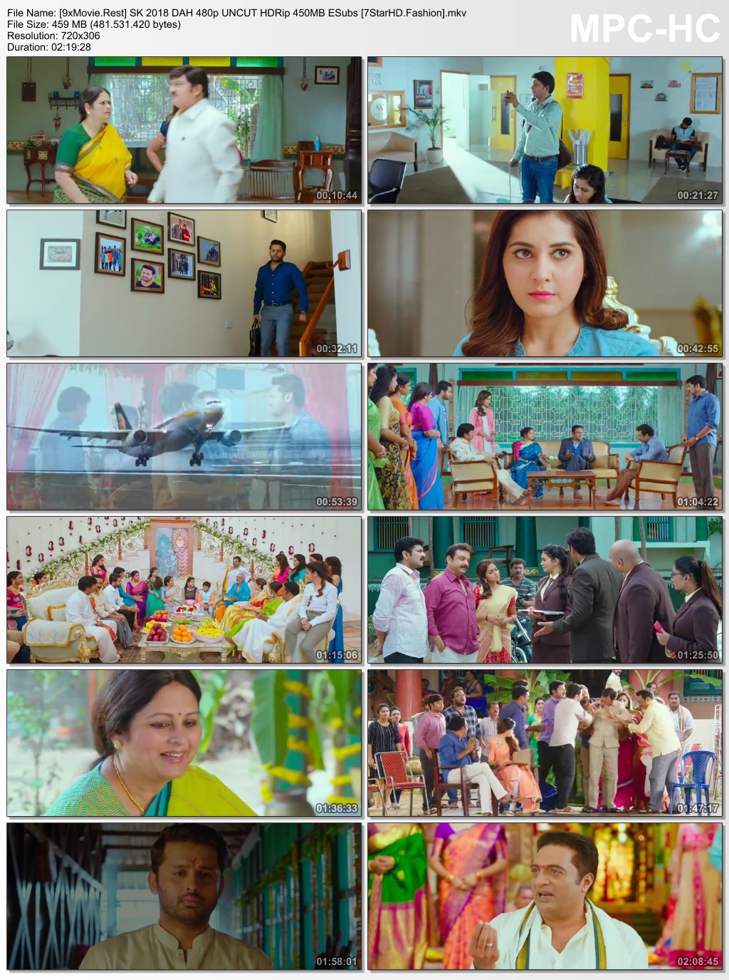 Srinivasa Kalyanam 2018 Dual Audio Hindi 480p UNCUT HDRip x264 450MB ESubs