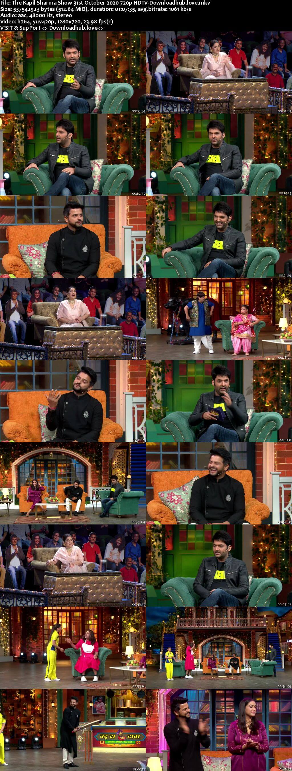 The Kapil Sharma Show 31 October 2020 Episode 154 HDTV 720p 480p