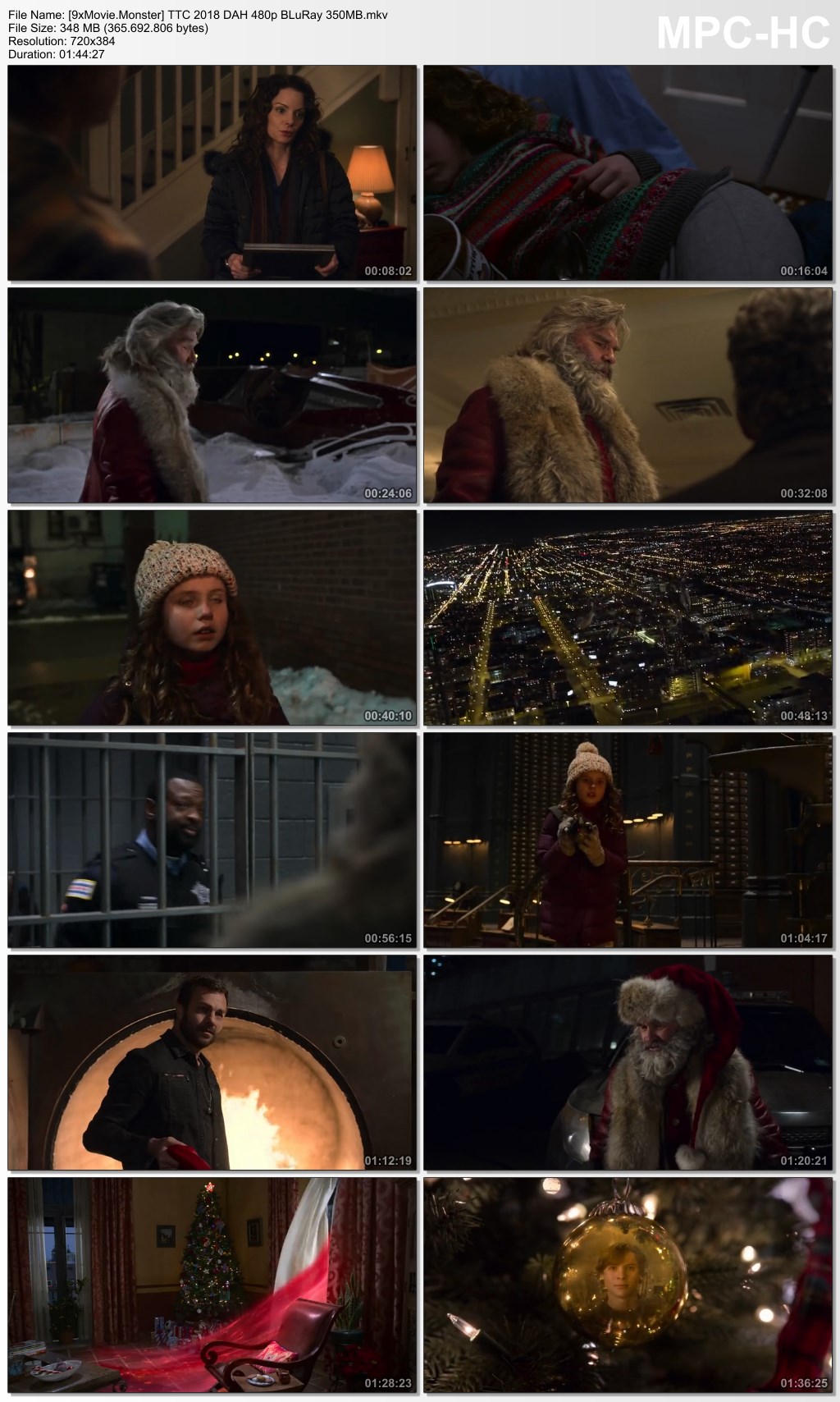 The Christmas Chronicles 2018 Dual Audio Hindi 480p BluRay x264 350MB