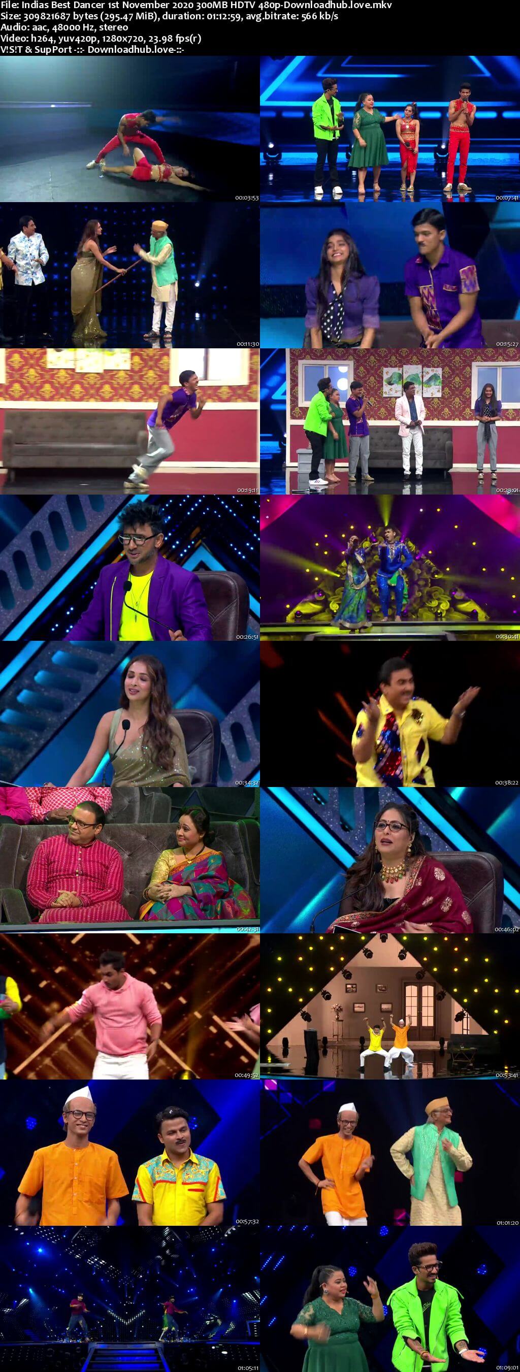 Indias Best Dancer 01 November 2020 Episode 42 HDTV 480p