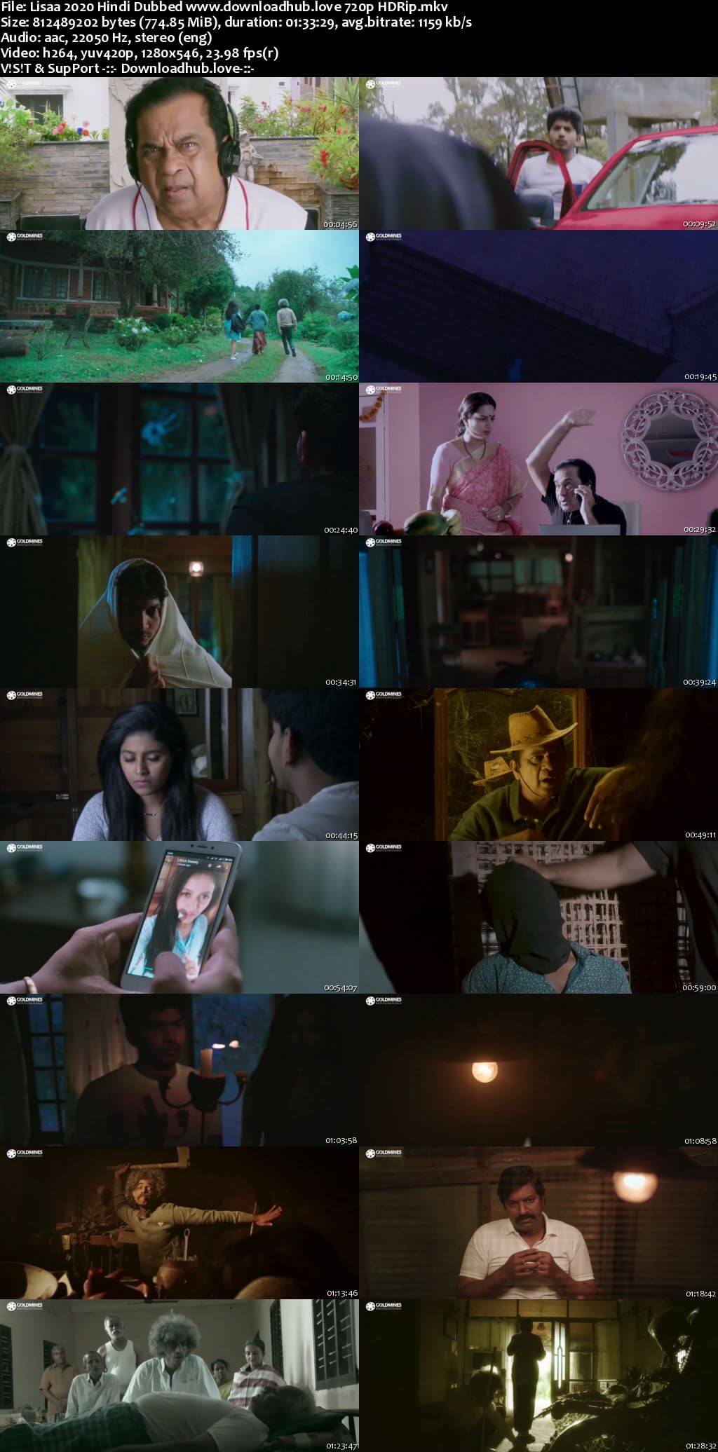 Lisaa 2020 Hindi Dubbed 720p HDRip x264