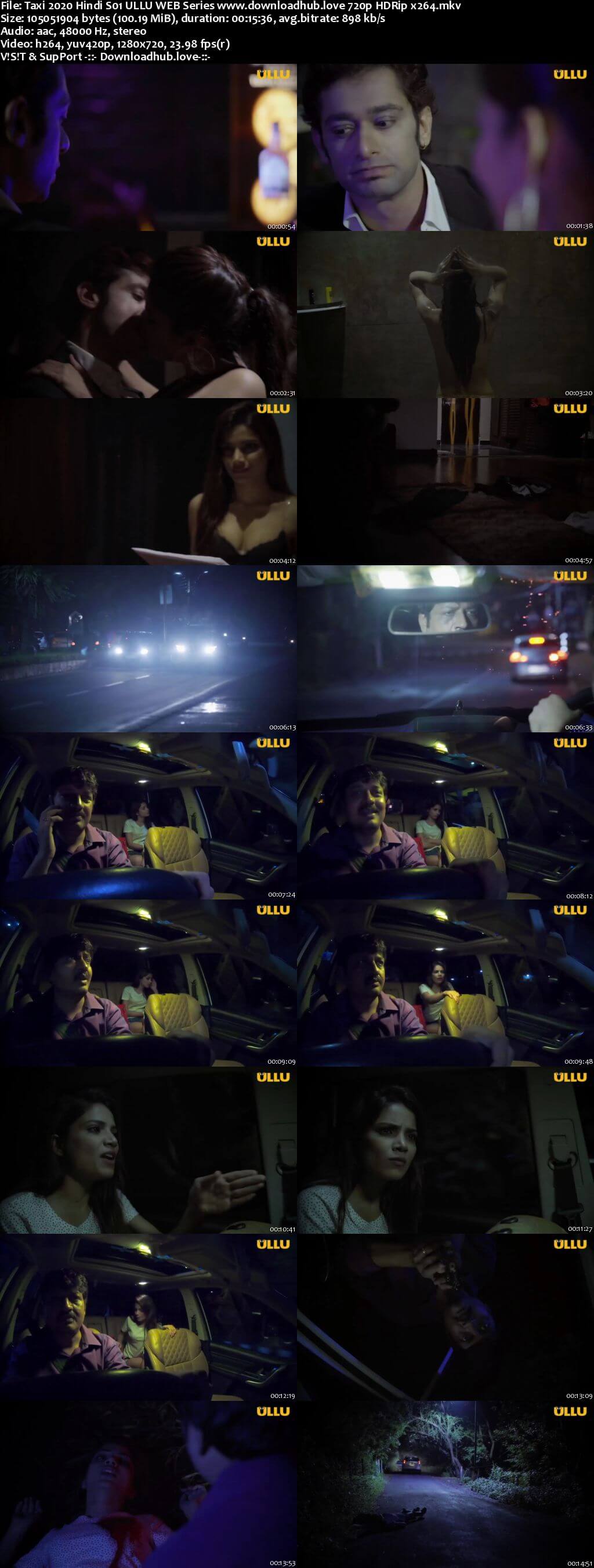 Taxi 2020 Hindi S01 ULLU WEB Series 720p HDRip x264