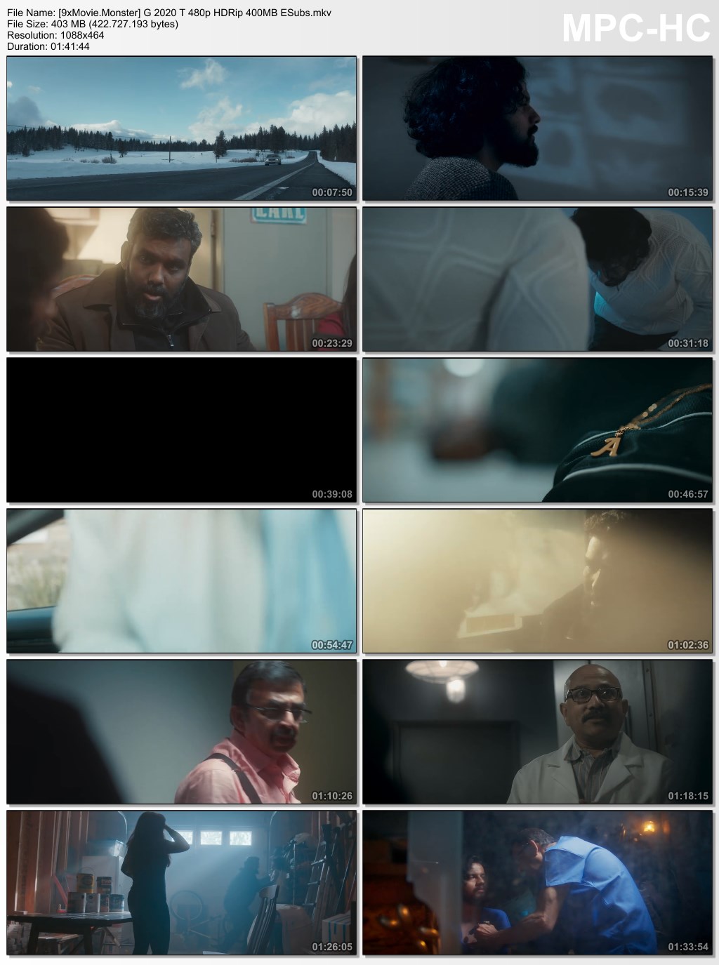 Gatham 2020 Telugu 480p HDRip x264 400MB ESubs