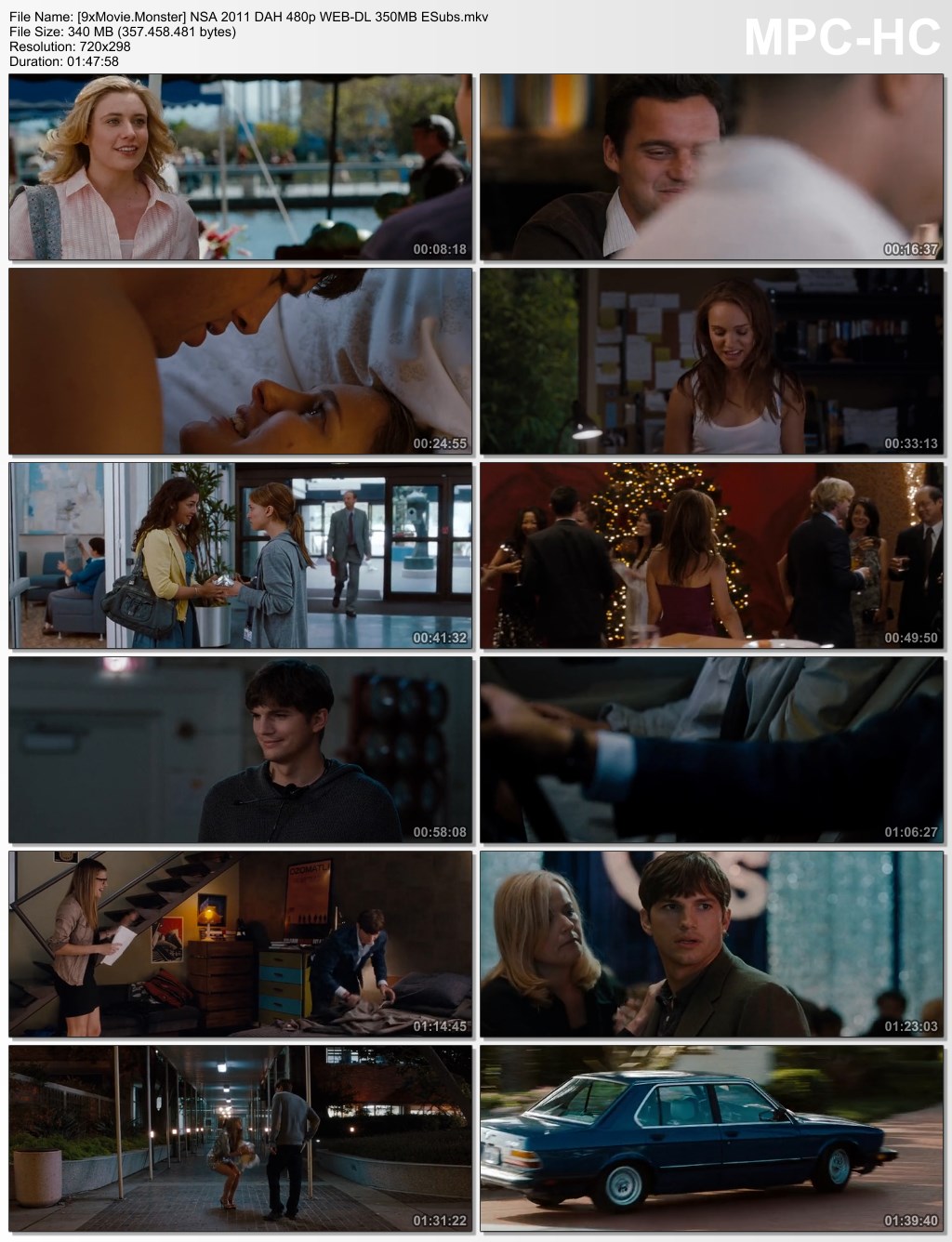 No Strings Attached 2011 Dual Audio Hindi 480p WEB-DL x264 350MB ESubs