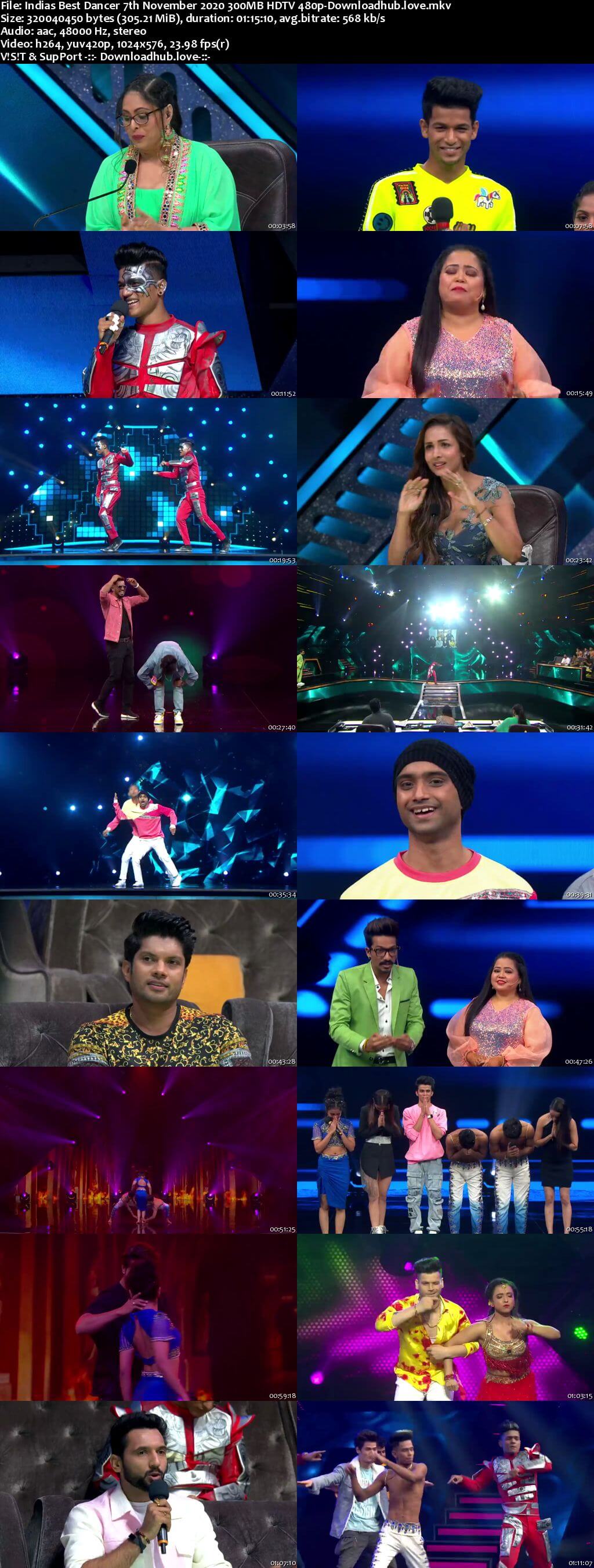 Indias Best Dancer 07 November 2020 Episode 43 HDTV 480p