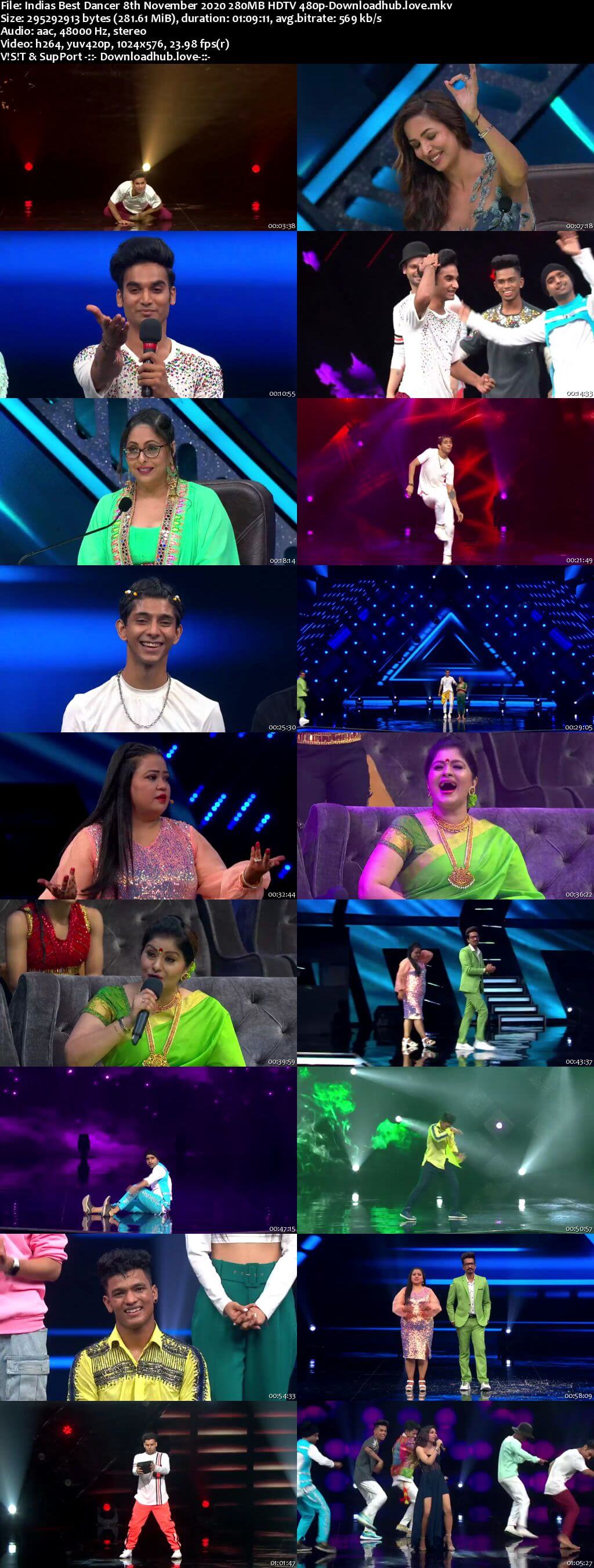 Indias Best Dancer 08 November 2020 Episode 44 HDTV 480p