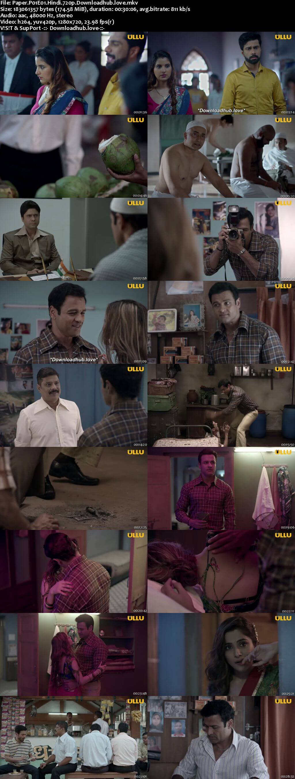 Paper 2020 Hindi Part 1 ULLU WEB Series 720p HDRip x264