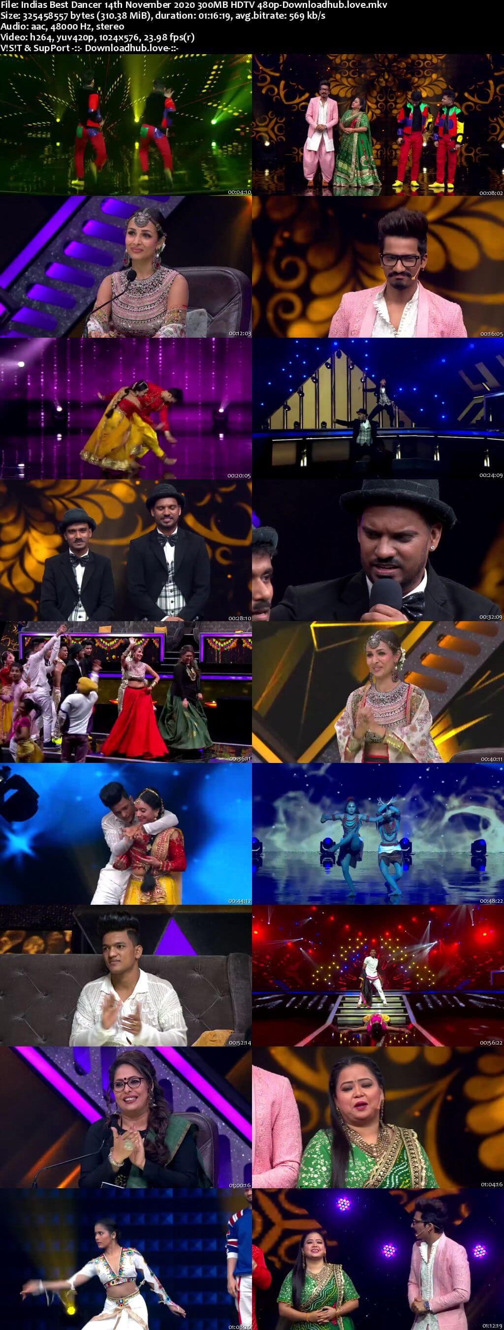 Indias Best Dancer 14 November 2020 Episode 45 HDTV 480p