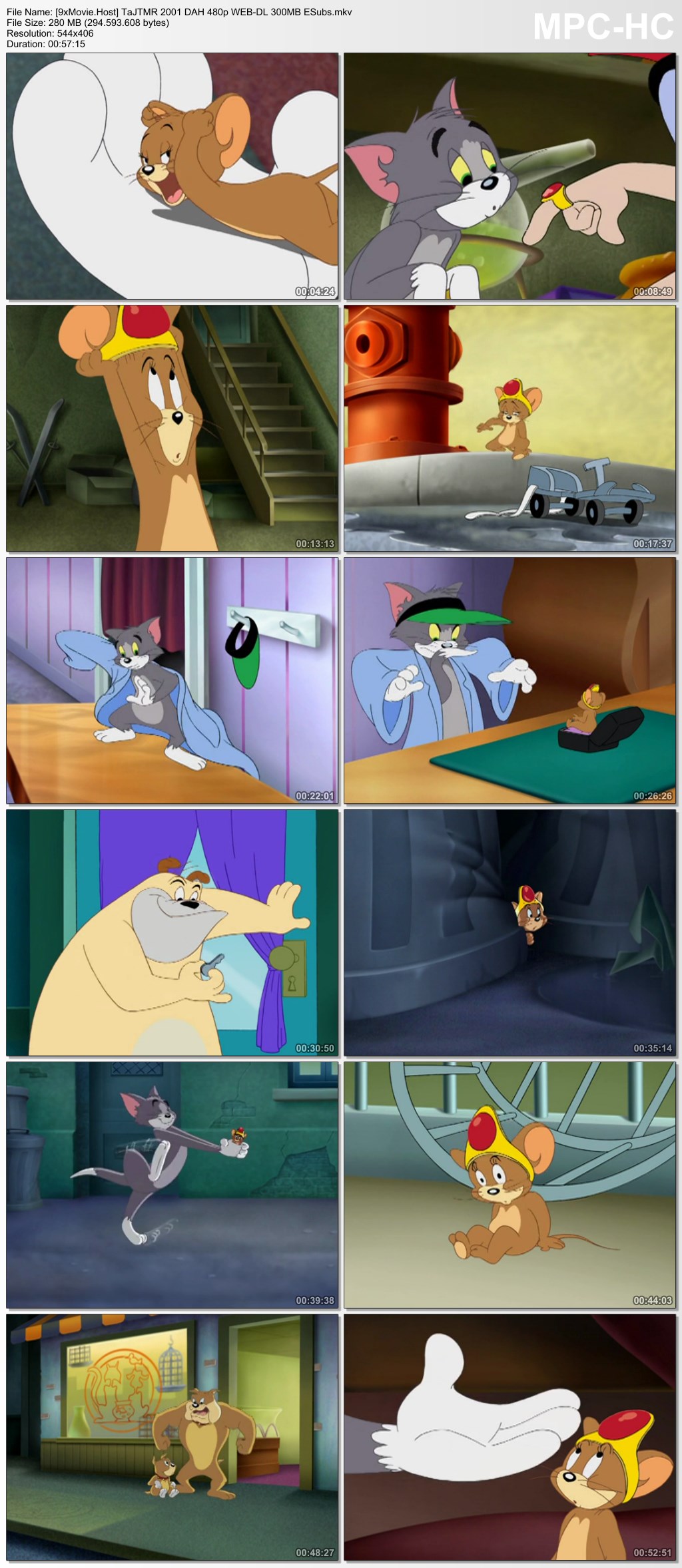 Tom and Jerry The Magic Ring 2001 Dual Audio Hindi 480p WEB-DL 300MB ESubs