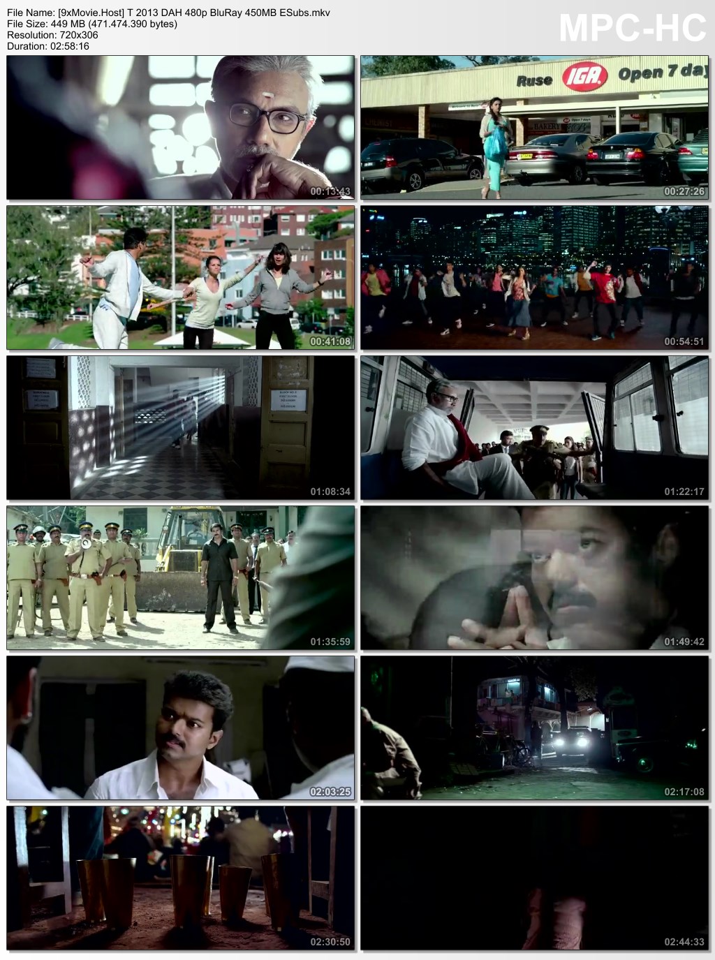 Thalaivaa 2013 Dual Audio Hindi 480p BluRay x264 450MB ESubs