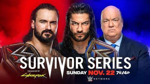 WWE Survivor Series 22nd November 2020 720p 800MB PPV WEBRip 480p