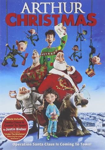 Arthur Christmas 2011 Dual Audio Hindi 480p BluRay x264 350MB ESubs