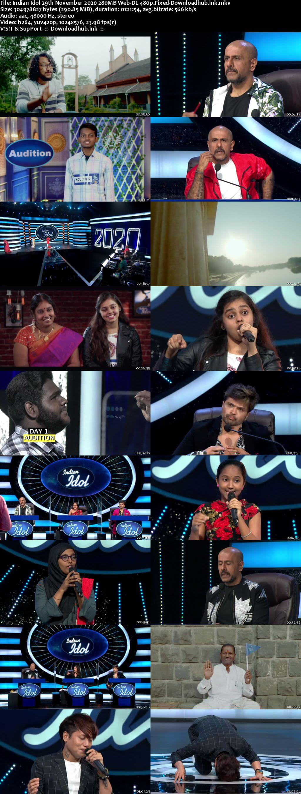 Indian Idol 29 November 2020 Episode 02 Web-DL 480p