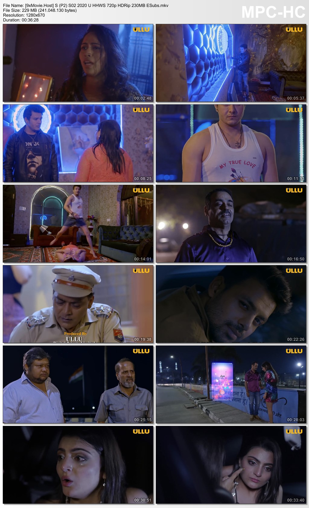 Slip (Part 2) 2020 Ullu Hindi S02 Hot Web Series 720p HDRip x264 230MB