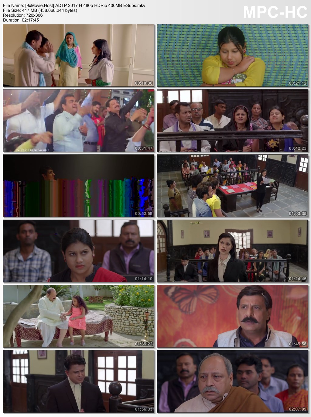 A Daughter's Tale Pankh 2017 Hindi 480p HDRip x264 400MB ESubs