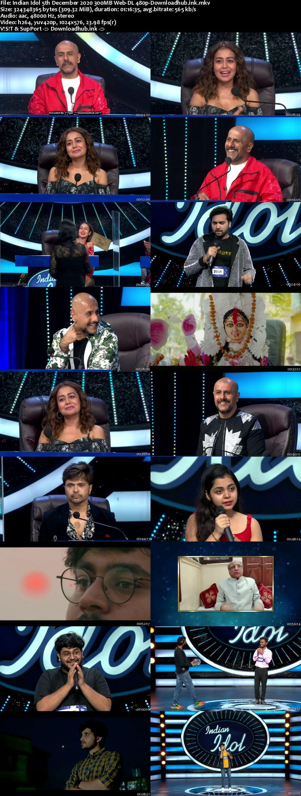 Indian Idol 05 December 2020 Episode 03 Web-DL 480p