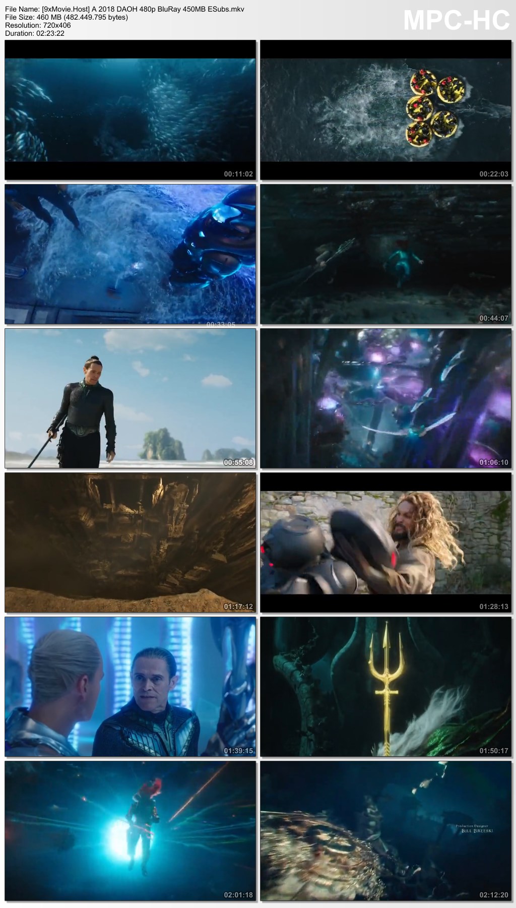 Aquaman 2018 Dual Audio ORG Hindi 480p BluRay x264 450MB ESubs