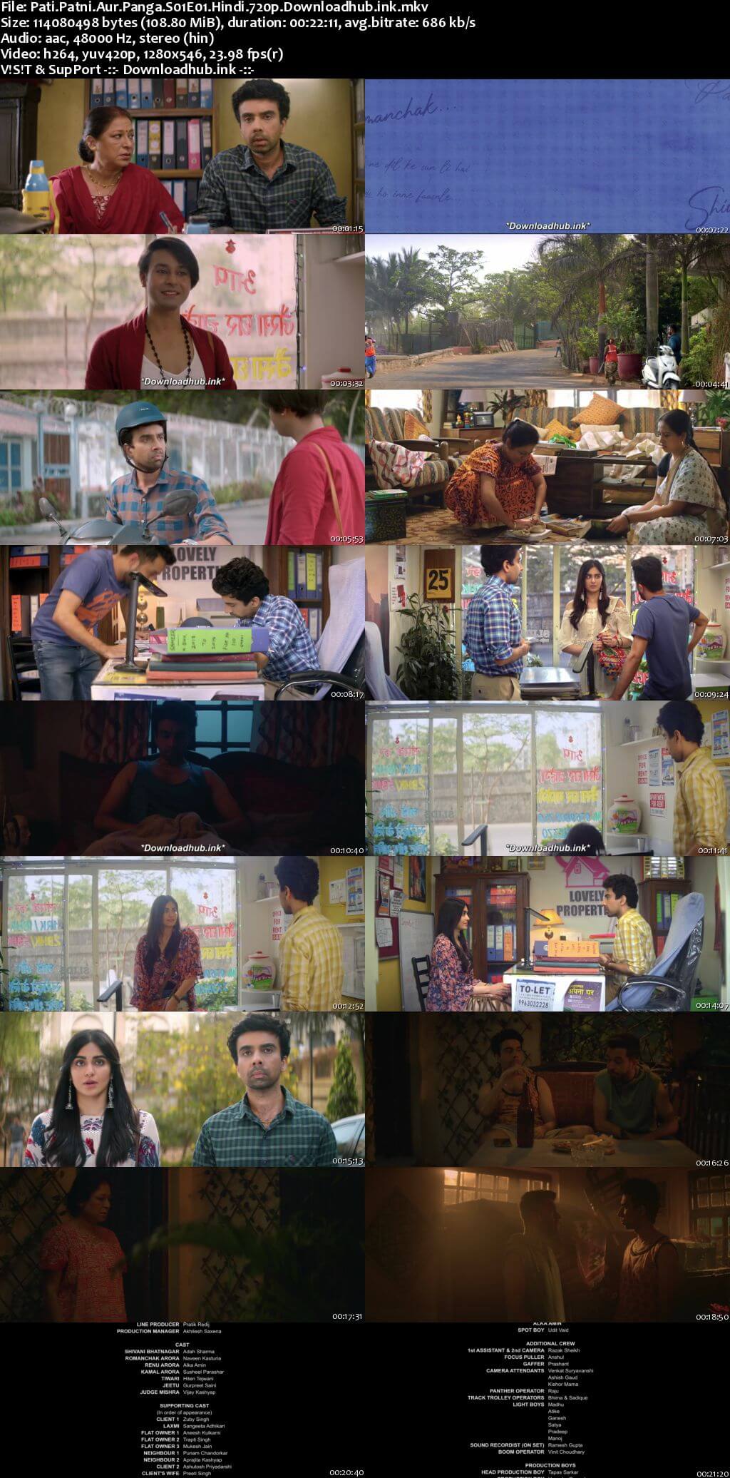 Pati Patni Aur Panga 2020 Hindi Season 01 Complete 720p HDRip x264