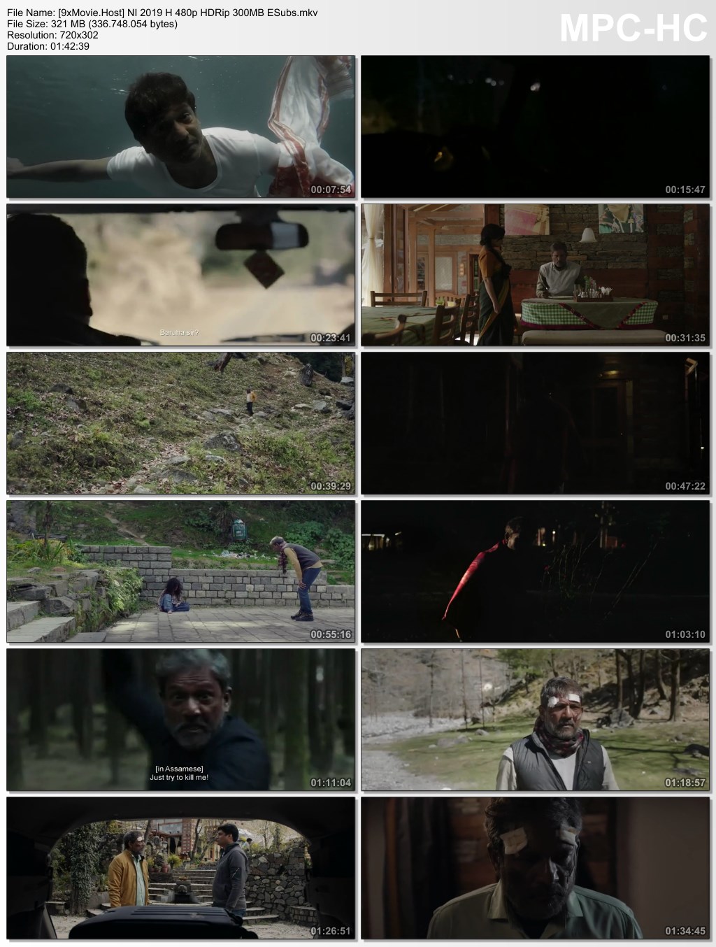 Nirvana Inn 2019 Hindi 480p HDRip x264 300MB ESubs