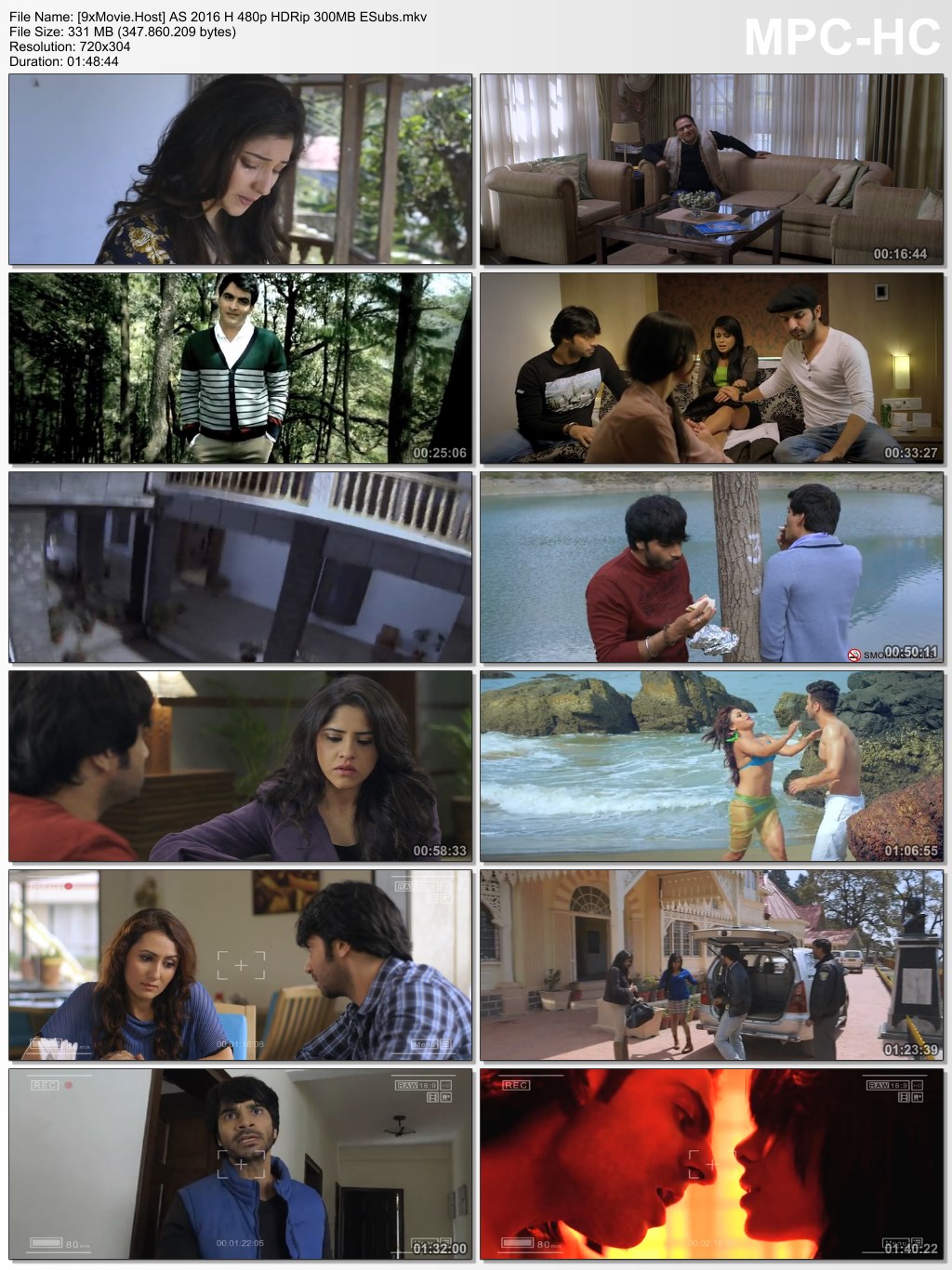 A Scandall 2016 Hindi 480p HDRip x264 300MB ESubs