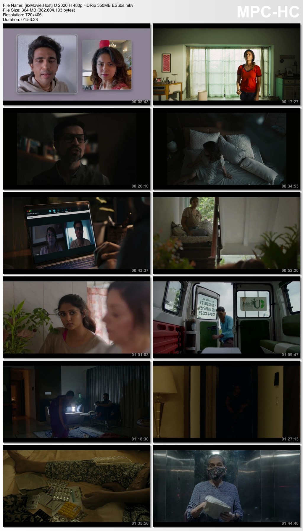 Unpaused 2020 Hindi 480p HDRip x264 350MB ESubs