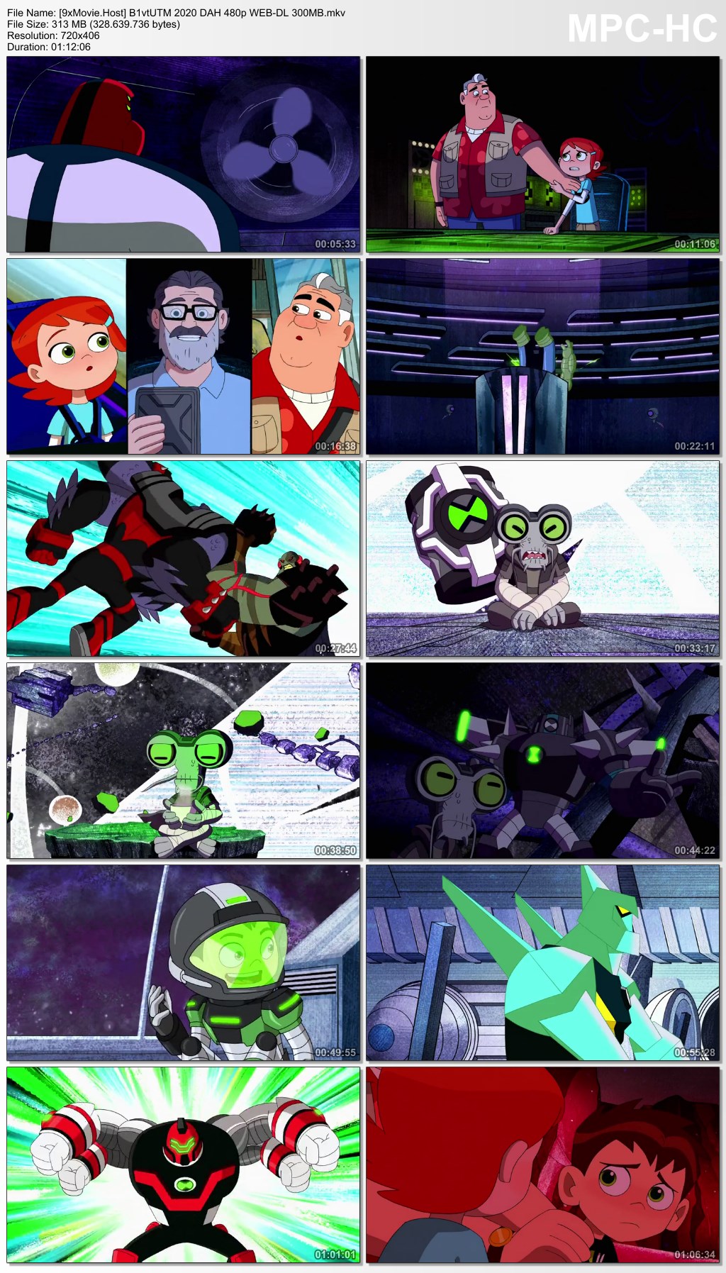 Ben 10 vs. the Universe The Movie 2020 Dual Audio Hindi 480p WEB-DL 300MB