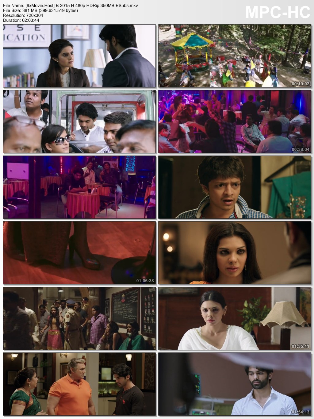 Barkhaa 2015 Hindi 480p HDRip x264 350MB ESubs